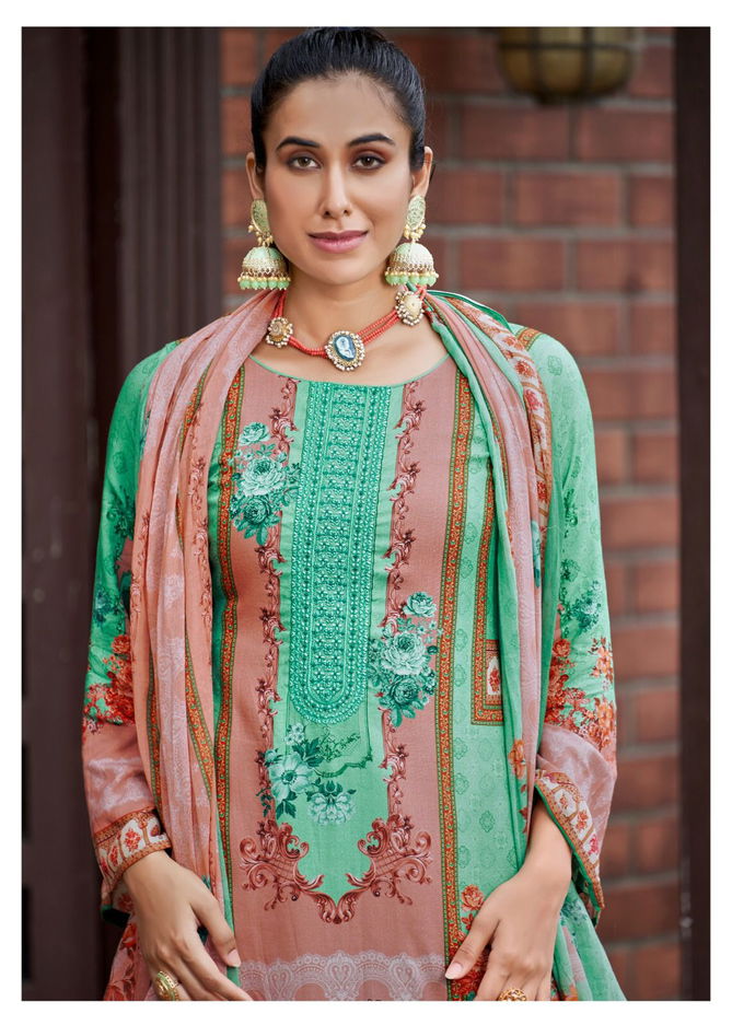 AZA VOL4 Pakistani Cotton Suits Catalog